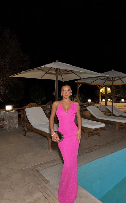 Robe rose